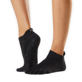 ToeSox Grip Full Toe Low Rise Tec Socks