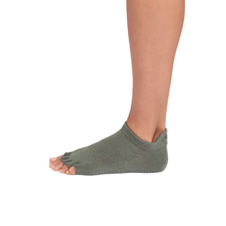 ToeSox Half Toe Low Rise Grip Socks