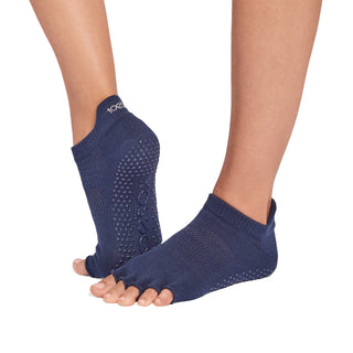 ToeSox Half Toe Low Rise Grip Socks