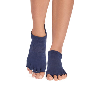ToeSox Half Toe Low Rise Grip Socks