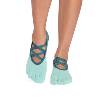 ToeSox Grip Full Toe Elle Socks