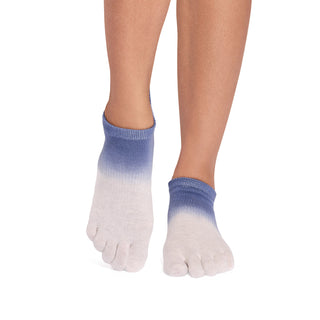 ToeSox Grip Full Toe Low Rise Socks