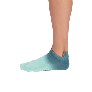 ToeSox Grip Full Toe Low Rise Socks