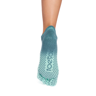 ToeSox Grip Full Toe Low Rise Socks