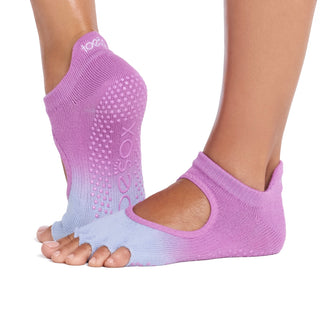 ToeSox Half Toe Bellarina Grip Socks
