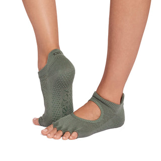 ToeSox Half Toe Bellarina Grip Socks