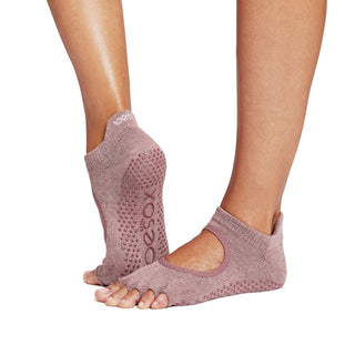 ToeSox Half Toe Bellarina Grip Socks