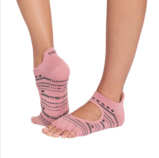 ToeSox Half Toe Bellarina Grip Socks