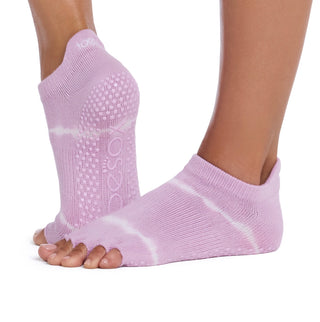 ToeSox Half Toe Low Rise Grip Socks