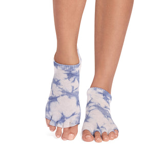ToeSox Half Toe Low Rise Grip Socks