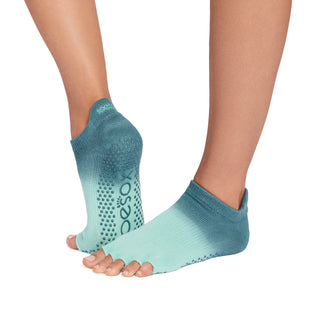 ToeSox Half Toe Low Rise Grip Socks