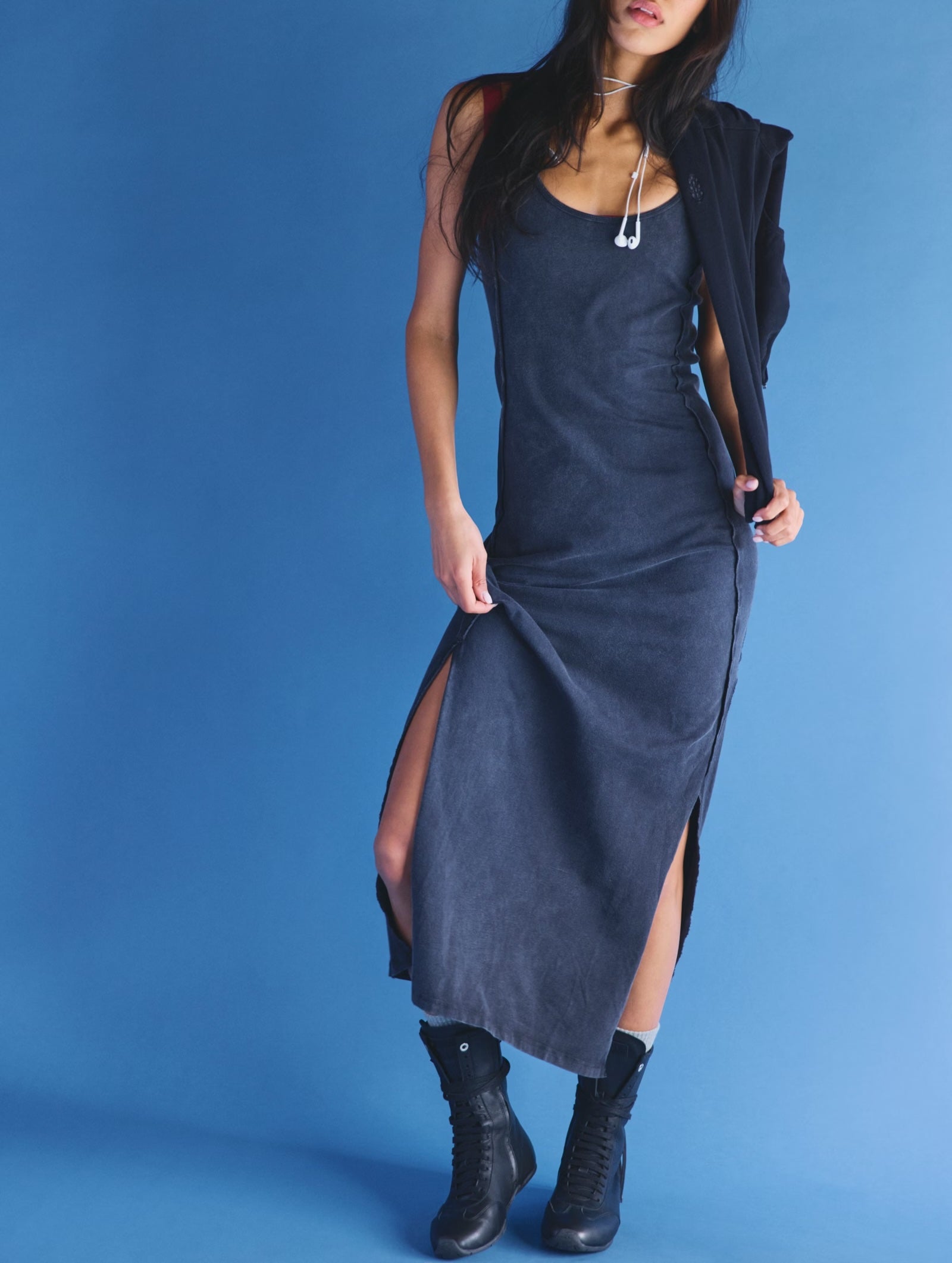free people hot shot dress blue Hot Shot Mini Dress