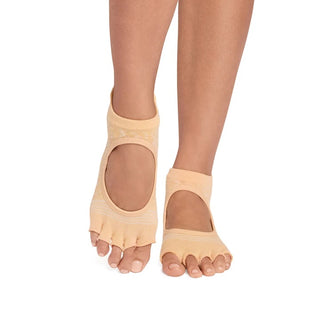 ToeSox Half Toe Bellarina Tec Grip Socks