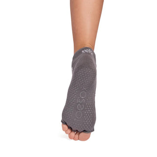 ToeSox Half Toe Ultra Fine Knit Bellarina Grip Socks