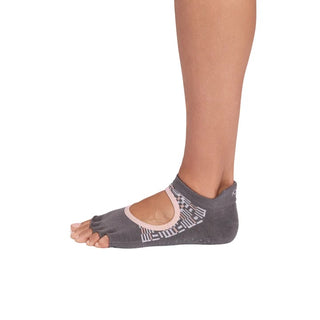 ToeSox Half Toe Ultra Fine Knit Bellarina Grip Socks