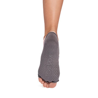 ToeSox Half Toe Ultra Fine Knit Mia Grip Socks