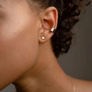Token Jewelry Hammered Ear Cuff