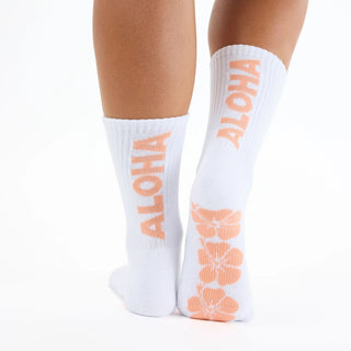 Aloha Collection Hana Hou Crew Socks