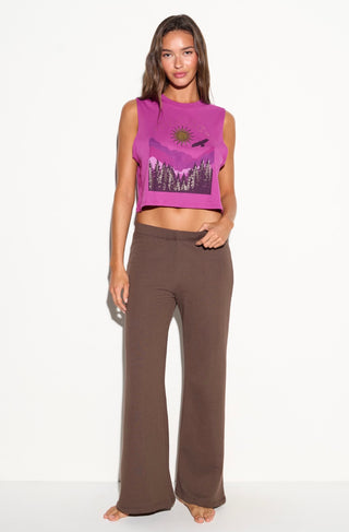 Spiritual Gangster Hawk Energy Spirit Crop Tank
