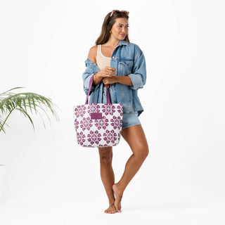 Aloha Collection Hilo Dot Reversible Tote