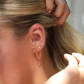 Token Jewelry La Mer Studs