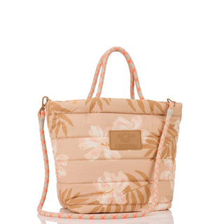 Aloha Collection Adrift Large Quilted Rope Tote