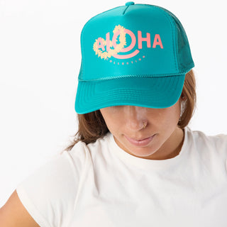 Aloha Collection Foam Trucker Hat