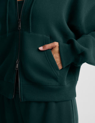 Beyond Yoga LuxeFleece 2.0™ Hooded Full-Zip Jacket