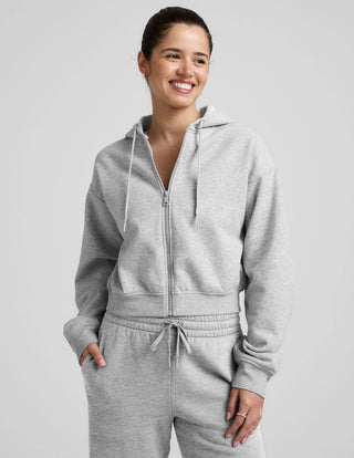 Beyond Yoga LuxeFleece Zip Up Hoodie - Seasonal