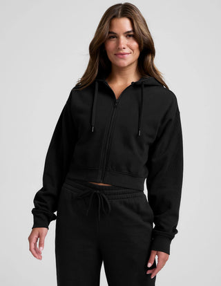 Beyond Yoga LuxeFleece Zip Up Hoodie - Core