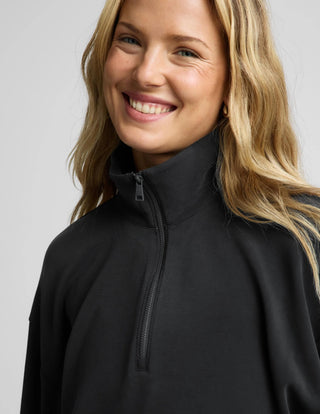 Beyond Yoga Luxe Sandwash Half Zip Pullover