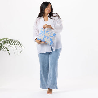 Aloha Collection Plumeria Dreams Mid Pouch