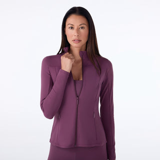 TAVI Mock Neck Full Zip Jacket