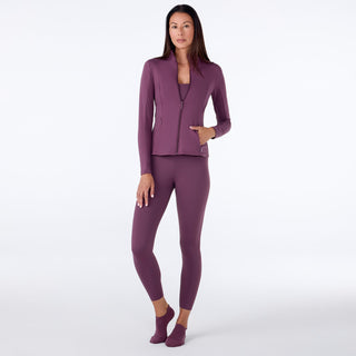 TAVI Mock Neck Full Zip Jacket