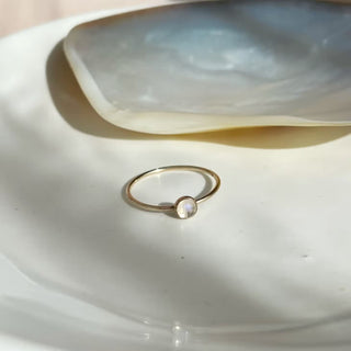 Token Jewelry Moonstone Ring