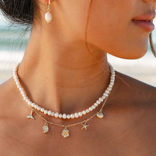 Lotus & Luna Ocean Treasures Charm Necklace