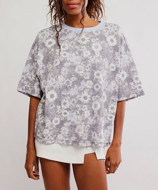 Free People Movement Tackle Printed Tee