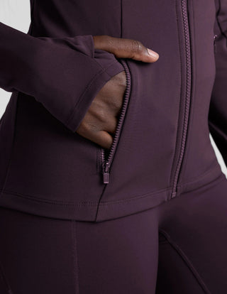 Beyond Yoga Pacer Fleece Full Zip Jacket