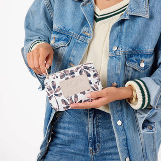 Aloha Collection Palaka Fleur Mini Pouch