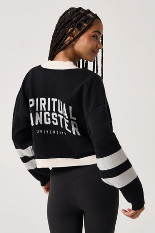 Spiritual Gangster Parker Button Up Cardigan