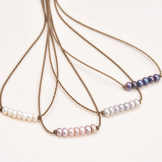 Tula Blue Pearl Bohemian Necklaces