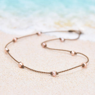 Tula Blue Dainty Oval Pearl Princess Necklace