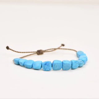 Tula Blue Pebble Crown Bracelet