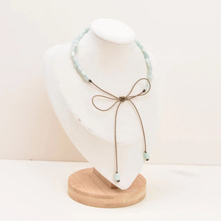Tula Blue Adjustable Hatband & Necklace