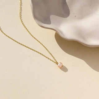 Token Pink Pearl Necklace