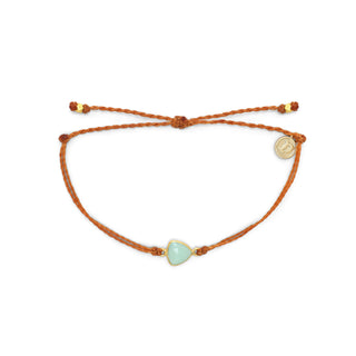 Pura Vida Gold Chalcedony Bracelet