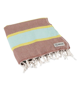 Sand Cloud Regency Stripe Regular Towel - Herringbone Weave