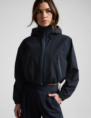Beyond Yoga Rain Or Shine Adjustable Hooded Jacket