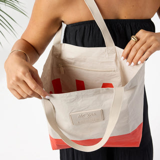 Aloha Collection Dipped Reversible Tote