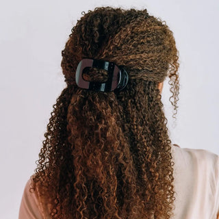 Teleties Round Flat Hair Clip | Medium